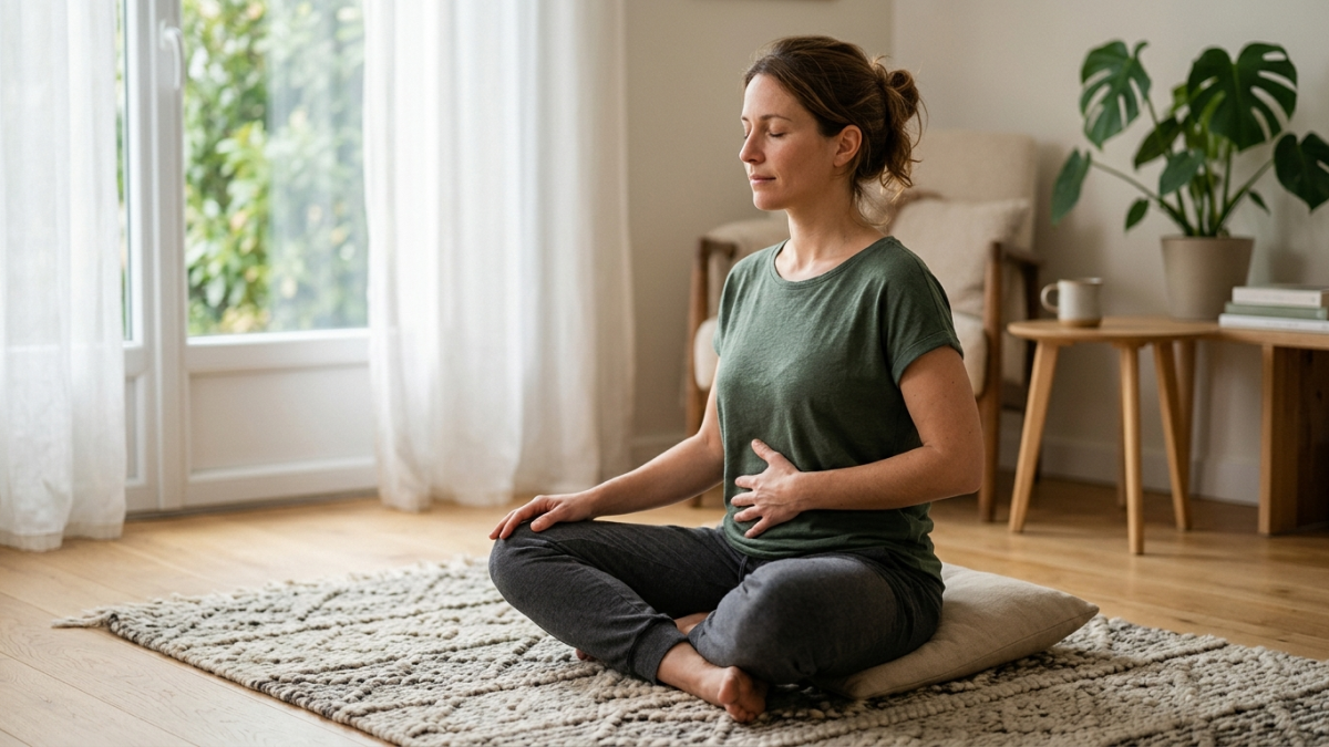 séance de cohérence cardiaque pour le cortisol