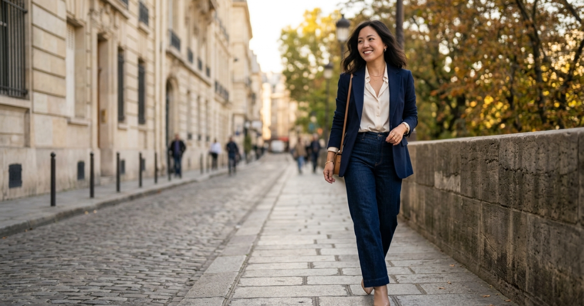 Morphologie en V et petite taille : le guide pour équilibrer sa silhouette