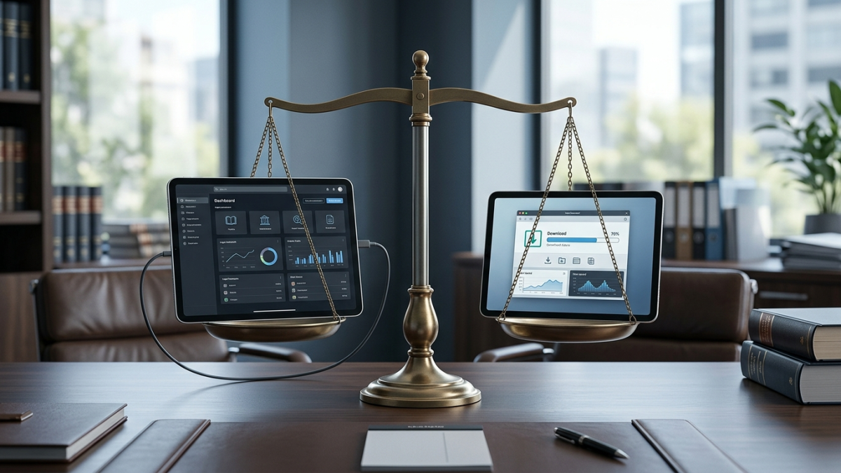 Comparaison entre plateforme légale et site de streaming illicite